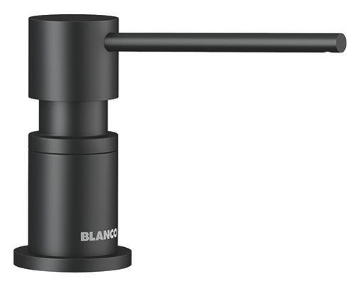Дозатор для жидкого мыла Blanco Lato 525789 черный матовый
